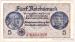 5 Reichsmark (��� a), 1940