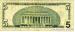 5 Dollars (K, Star) Replacement note, 2001