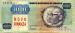 1000 Novo Kwanza on 1000 Kwanzas, 1991