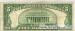 5 Dollars (D), 1934